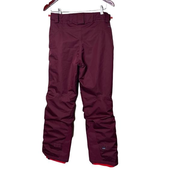 Patagonia Girl Ski Snowboard 68495 H2no Fully Insulated Snowbelle Pants sz XL 14 - Picture 2 of 9